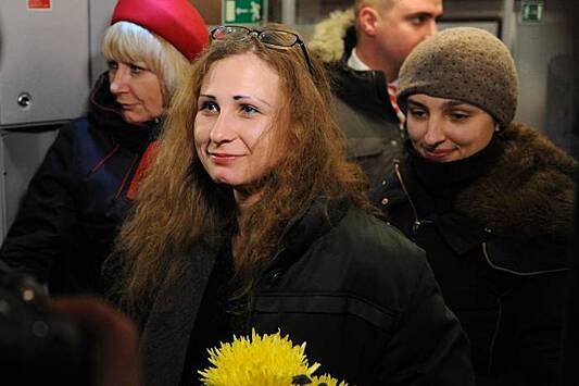 Участницу Pussy Riot Марию Алехину задержали в Москве