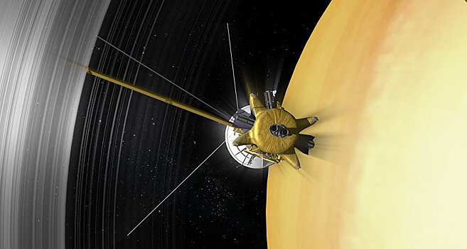 Cassini вышла на траекторию входа в атмосферу Сатурна