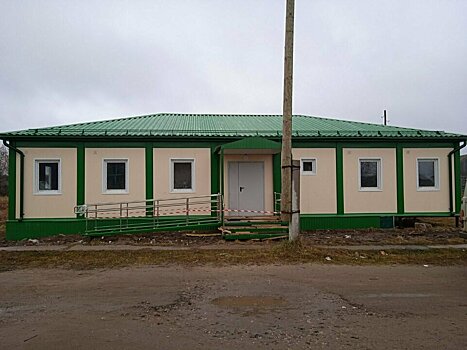 В Опаринском  районе близится к завершению строительство новой врачебной амбулатории