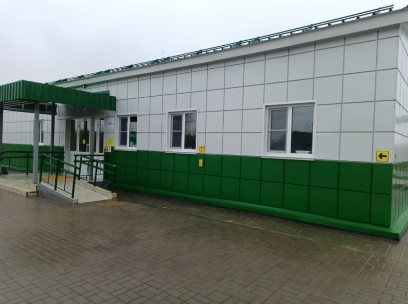 В Волгоградской области построили новый модульный объект здравоохранения