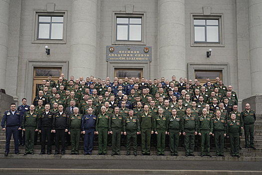 На базе Военной академии связи прошли сборы руководящего состава войск связи