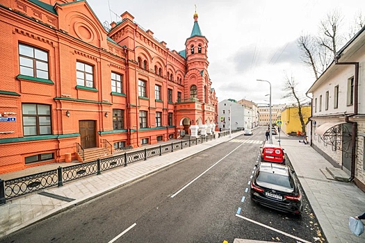 Пять переулков рядом с Цветным бульваром в центре Москвы привели в порядок