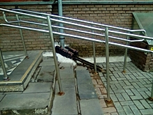 Пандус-невидимка появился у Пенсионного фонда Канавинского района