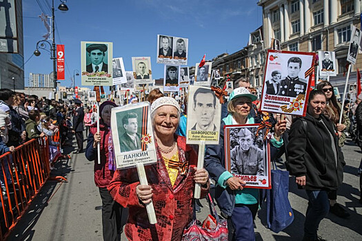 77-ю годовщину Великой Победы отметили во Владивостоке