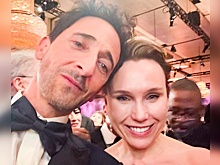 Дарья Екамасова поделилась фотографией с Эдрианом Броуди