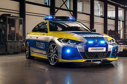 Немецкая тюнинг-компания построила прототип полицейского BMW i4