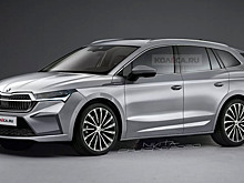 Обнародованы дебютные снимки нового серийного кросса Skoda Enyaq iV