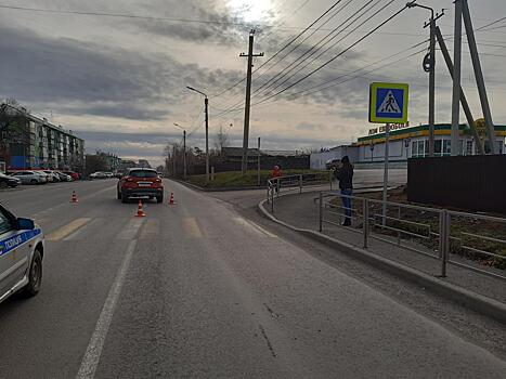 Водитель иномарки сбила 11-летнюю девочку в Кузбассе