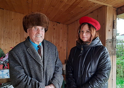 Юнармейцы Татарстана навестили ветерана Великой Отечественной войны в рамках акции «Осеняя неделя добра»