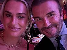 Соболенко поужинала с Шараповой и Бэкхемом