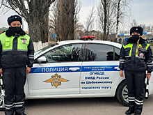 Белгородские автоинспектора помогли роженице оперативно добраться в медицинское учреждение