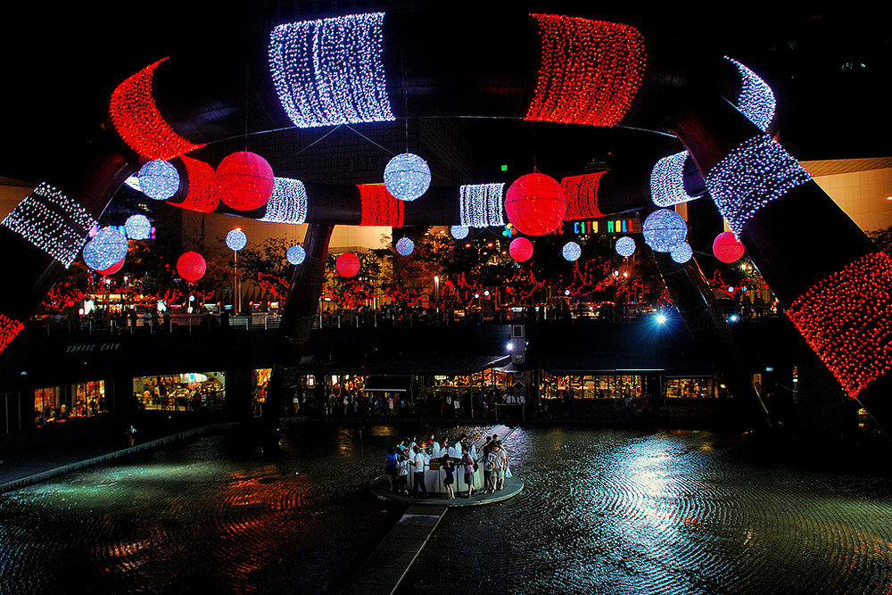 Фонтан богатства, Сингапур, Азия