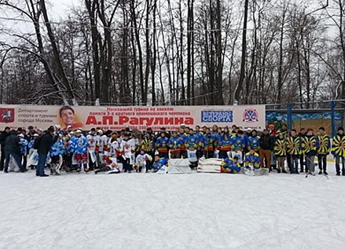 В САО завершился хоккейный турнир памяти трехкратного Олимпийского чемпиона Александра Рагулина