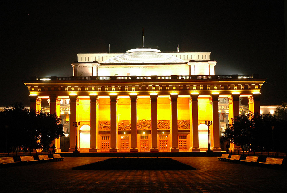 Оперный театр, Новосибирск, Россия, Европа