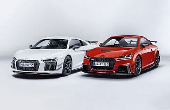 Audi модернизировала спорткары R8 и ТТ