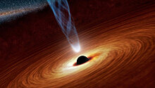 У черной дыры нашли загадочные объекты
