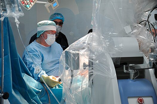 Врачи в Подмосковье удалили пожилой женщине грыжу размером с футбольный мяч