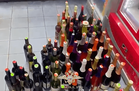 В Калининграде полиция изъяла почти 800 бутылок контрафактного алкоголя