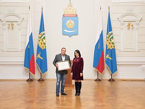 Профессионалов энергетической отрасли чествовали в резиденции Губернатора