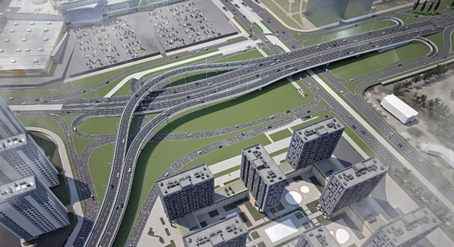 Проект участка магистрали у Большого Смоленского моста разработают к июлю 2025 года
