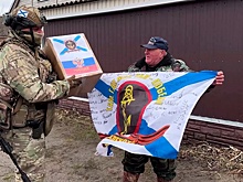 Морпехи 810-й бригады привезли гумпомощь в отдаленные курские села