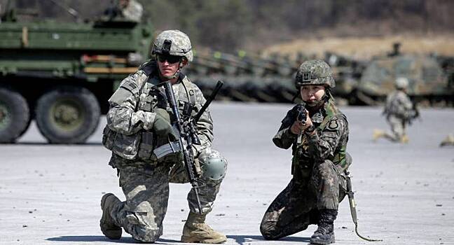 США игнорируют заявление РФ и Китая на предмет военных учений в Корее