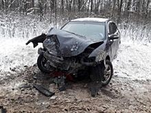 В Кинельском районе в ДТП Lifan и SsangYong Kyron пострадала автомобилистка