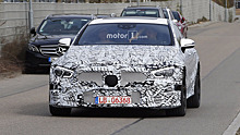 Серийный седан Mercedes-AMG GT вырулил на тесты