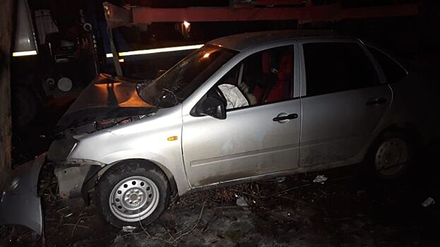 Пьяный водитель сбил пешехода и врезался в дерево в Алматы
