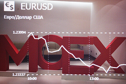 Рынок акций РФ снижается на внешнем негативе