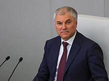 Володин перечислил вступающие в силу в июне законы