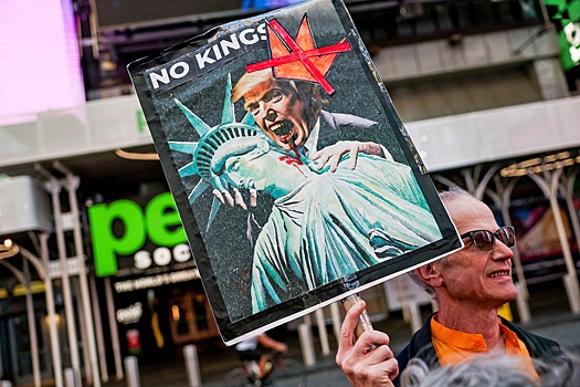 Акции протеста "Нет королям" прошли во всех 50 штатах США