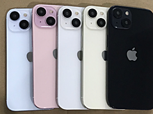 Опубликовано фото сразу пяти iPhone 15 в разных цветах