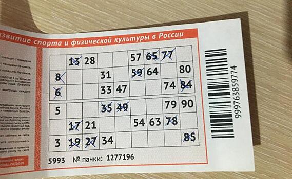 Курянин выиграл 1 млн в лотерее «Мечталлион»