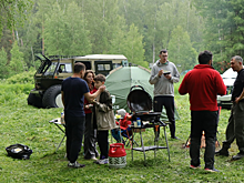 В Раменском г.о. на берегу реки Северка прошел семейный турслет