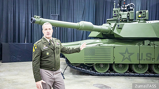 Армия США показала облегченный танк Abrams с гибридным двигателем