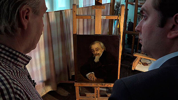 В академию Штиглица принесли на реставрацию неизвестную ранее картину Ильи Репина