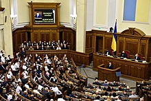На Украине назвали условия для проведения досрочных выборов в Раду
