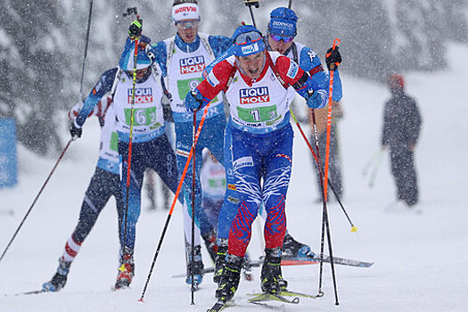 Норвежец Легрейд выиграл масс-старт на чемпионате мира по биатлону