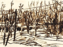 Выставка графики открылась в Нижегородском художественном музее