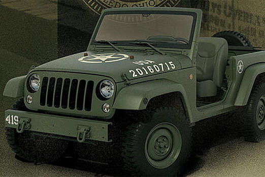 Jeep сделал Wrangler в стиле первого «Виллиса»
