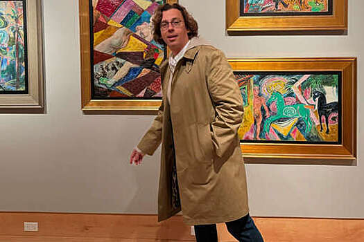 Юморист Максим Галкин сообщил, что посетил Украинский музей в Нью-Йорке