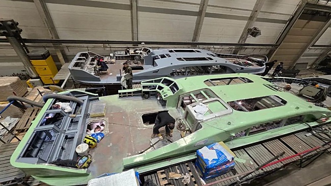 "Икра" или "Масло": В Вологде выберут названия для новых речных трамваев