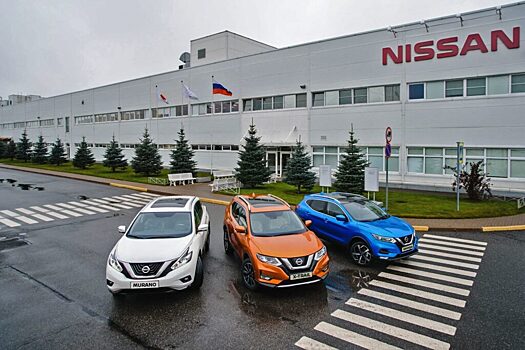 Завод Nissan объявил каникулы в России с 26 июля