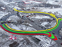 В Воронеже 26 ноября откроют временное кольцо на пересечении улиц Минская и Остужева