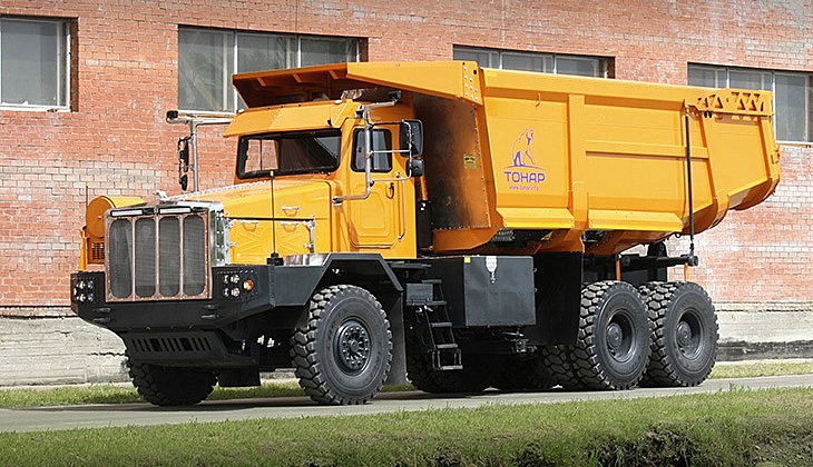 Представлен «Тонар-7501» — самый тяжёлый карьерный самосвал российского производства