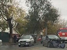 В Оренбурге на перекрестке улиц Шевченко и Терешковой произошло ДТП