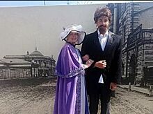 В День города можно было сфотографироваться с Василием Суриковым