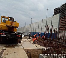 Новый надземный переход построят на перекрестке ул. Речная и Волоколамского шоссе в Красногорске