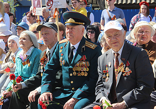 «Бессмертный взвод» на улице Победителей